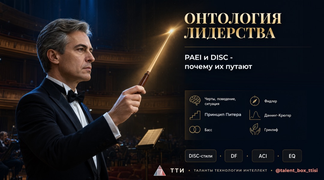 Модель PAEI по Адизесу — обложка рубрики «Онтология лидерства»